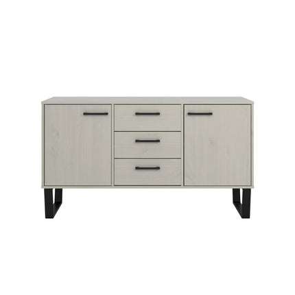 Texas - Sideboard - 2 Door 3 Drawer Grey Waxed Pine