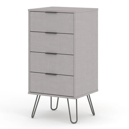 Augusta - Chest of Drawers - 4 Drawer Industrial & Hairpin Legs