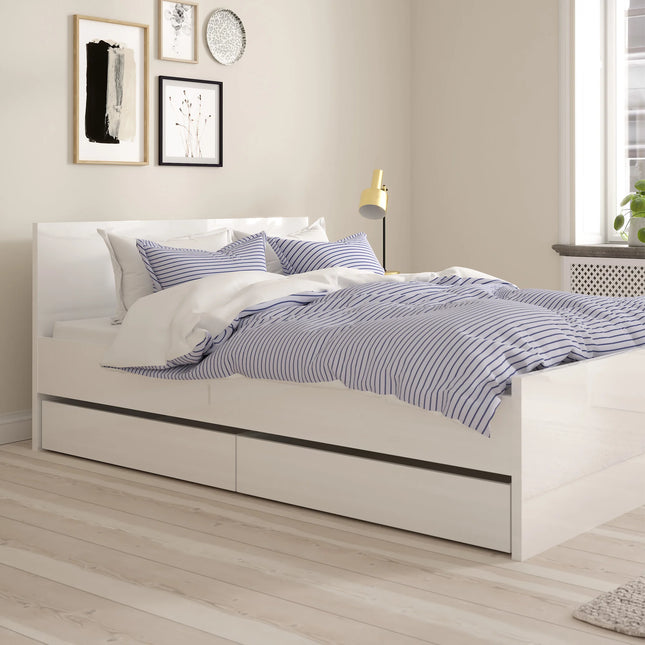 Naia Set Of 2 Underbed Drawers For Single Or Double Beds – Choice Of Finishes