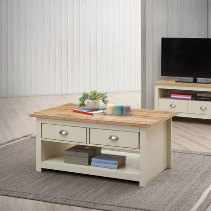Lisbon - Set - 3 Door TV Unit, 3 Drawer Sideboard, Coffee Table