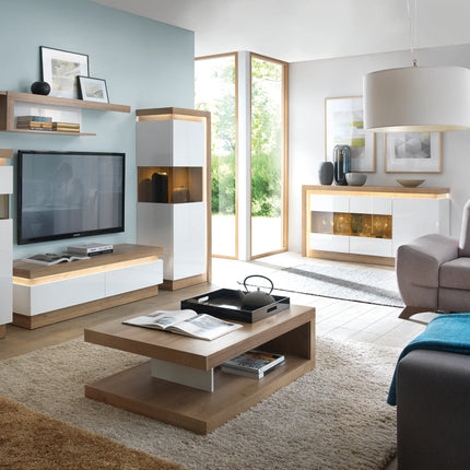 Lyon - 3 Door glazed Sideboard