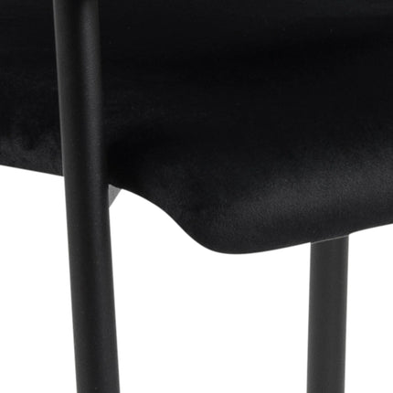 Christo Oak Dining Table with Lima or Ida Black Dining Chairs Set