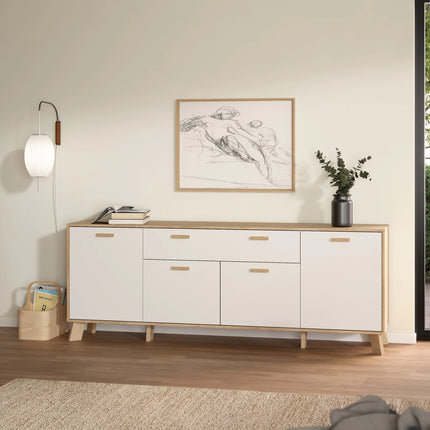 Ikast - Sideboard 4 Doors + 1 Drawer