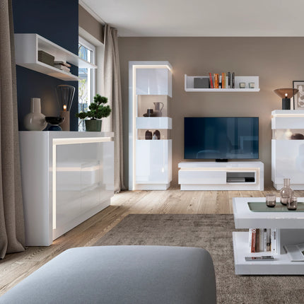 Lyon - 2 Door 3 Drawer Sideboard (Including LED Lighting)