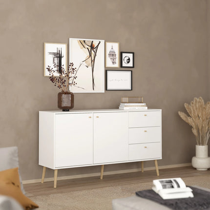 Cumbria Sideboard 2 Doors & 3 Drawers – Choice Of Finishes