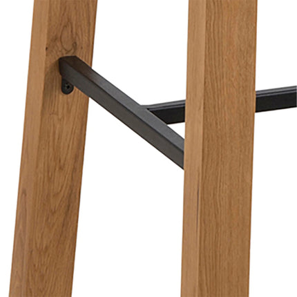 Chara Bar Table in Oak with Scandinavian Design