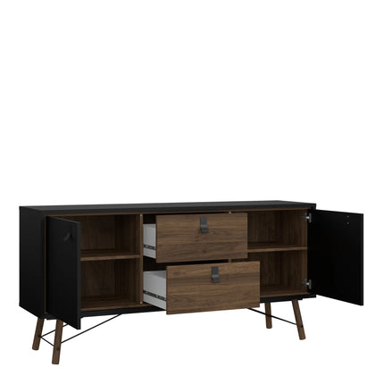 Ry Sideboard 2 Doors 2 Drawers – Choice Of Matt Finishes