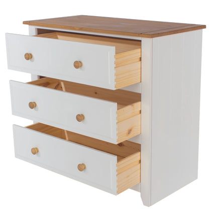 Capri - Chest of Drawers - Modern Farmhouse White