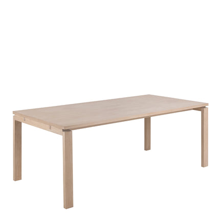 Linley Extendable Dining Table in White Oak 300x100x75cm
