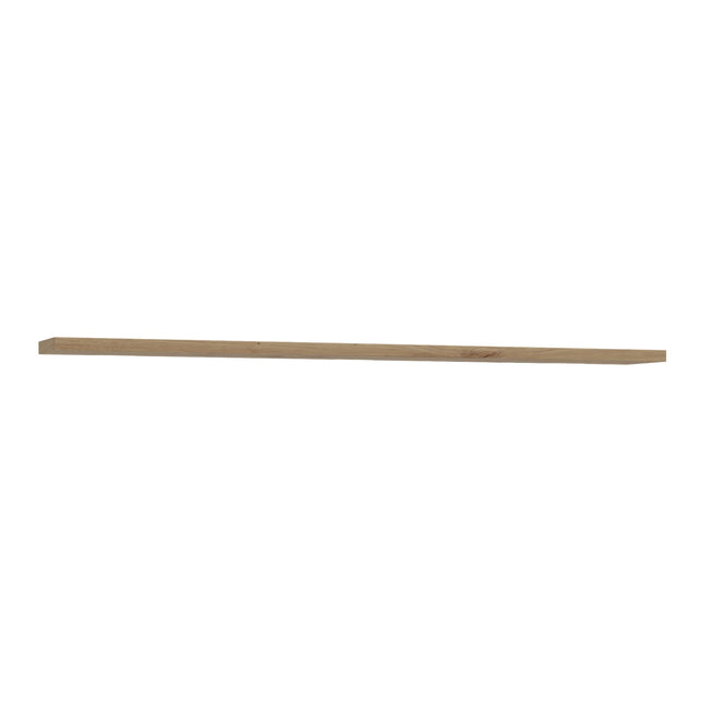 Corona Wall Shelf 1 Shelf Oak Effect Rustic 200cm