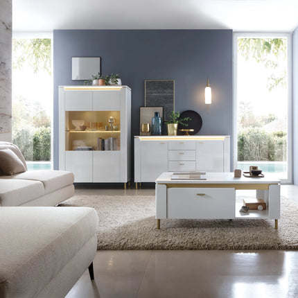 Lazio - Sideboard 2 Door 4 Drawer