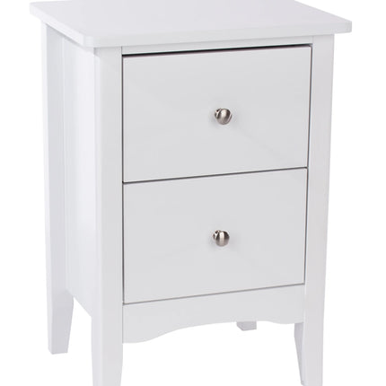 Como - Bedside Table - 2 Drawer Traditional