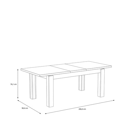 Trondheim - Extending Dining Table