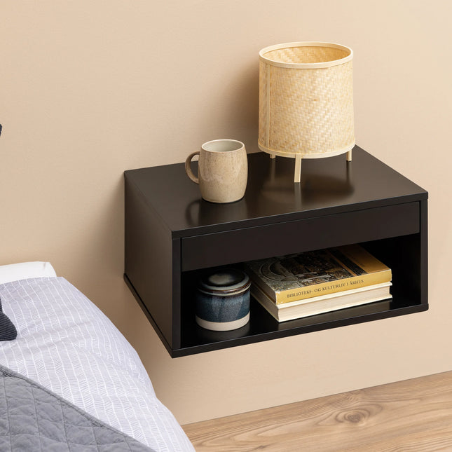 Cholet - Square Bedside Table with 1 Drawer
