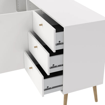 Cumbria Sideboard 2 Doors & 3 Drawers – Choice Of Finishes