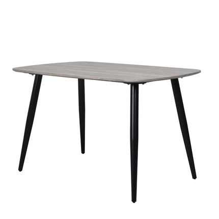 Aspen - Dining Table - Rectangular with Black Tapered Legs