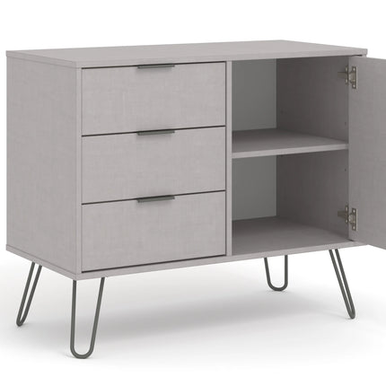Augusta - Sideboard - 1 Door 3 Drawer & Hairpin Legs