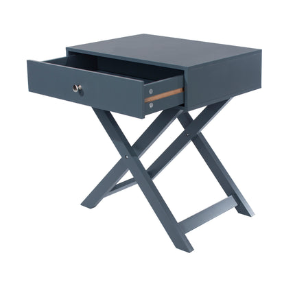 Options - Bedside Cabinet - 1 Drawer & X-Shaped Legs