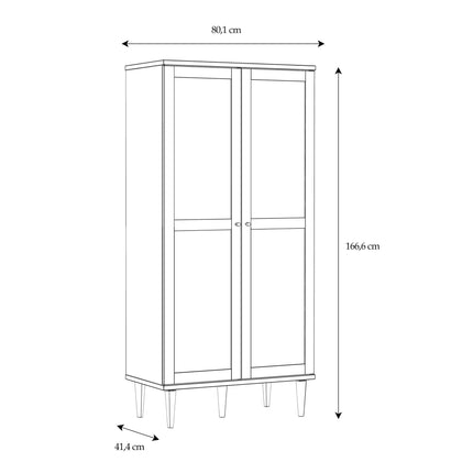 Calasetta - Display Cabinet in Rattan