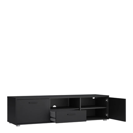 Media TV Unit With 2 Doors & 1 Drawer – Choice Of Sizes & Finishes
