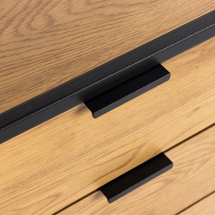 Swindon - Bookcase with 2 Doors, 3 Drawers and 1 Shelf