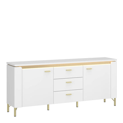 Lazio - TV Cabinet 2 Door 3 Drawer