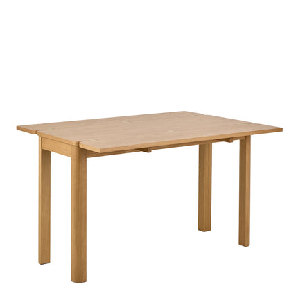 Southampton Extendable Rectangular Dining Table in Matt Oak 90 x 120 cm