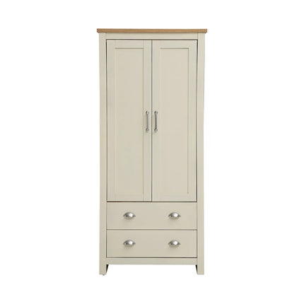 Lisbon - 2-Piece Set - 2-Door Wardrobe & 4-Drawer Chest