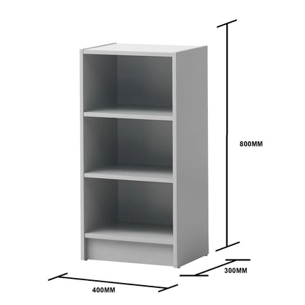 Essentials - Small Narrow Bookcase - 6 Colours