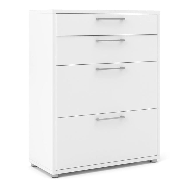 Prima Office Storage With 2 Drawers & 2 File Drawers - Choice Of Finishes