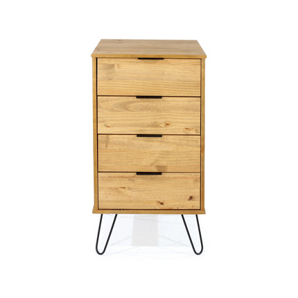 Augusta - Chest of Drawers - 4 Drawer Industrial & Hairpin Legs