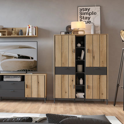 Arundel - Wardrobe 4 Door 2 Drawer