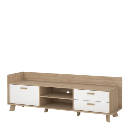 Ikast - TV Unit with 1 Door + 2 Drawers