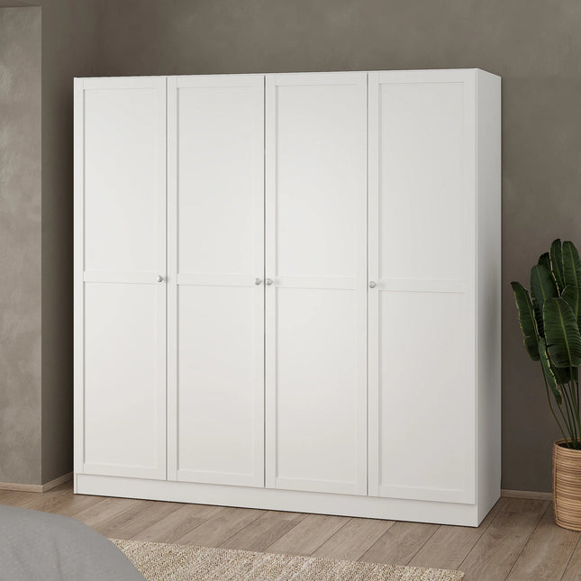 Brande - Wardrobe with 4 Frame Doors