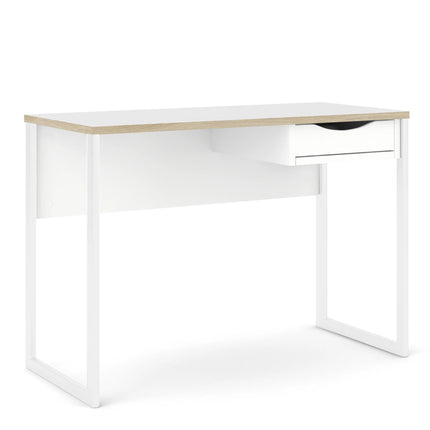 Function Plus Desk 1 Drawer Scratch Resistant Laminate 110cm