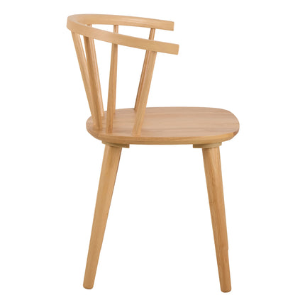 Nagano - Round Dining Table with 4 Ida Dining Chairs