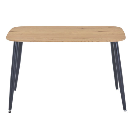 Aspen - Dining Table - Rectangular with Black Tapered Legs