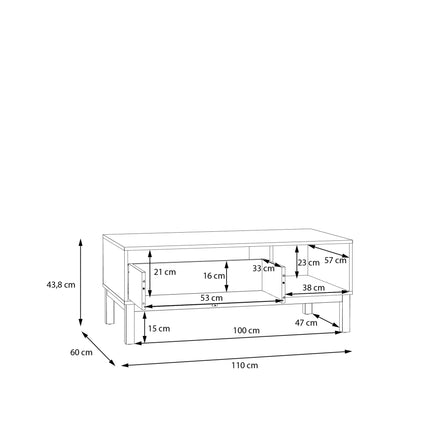 Wensley - 1 Drawer Coffee Table