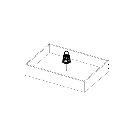 Naia Set Of 2 Underbed Drawers For Single Or Double Beds – Choice Of Finishes