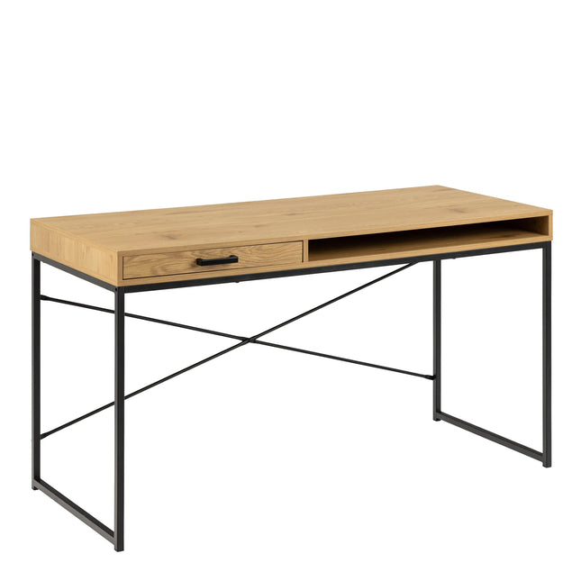 Seaford - Large Office Desk with 1 Drawer