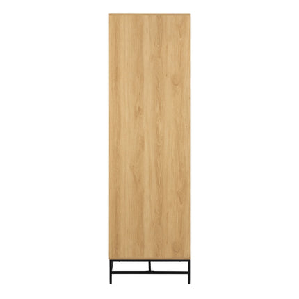 Albany Wardrobe 4 Door Adjustable Shelves 200cm Industrial