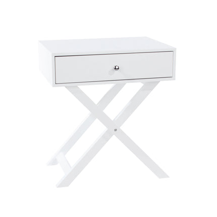 Options - Bedside Cabinet - 1 Drawer & X-Shaped Legs