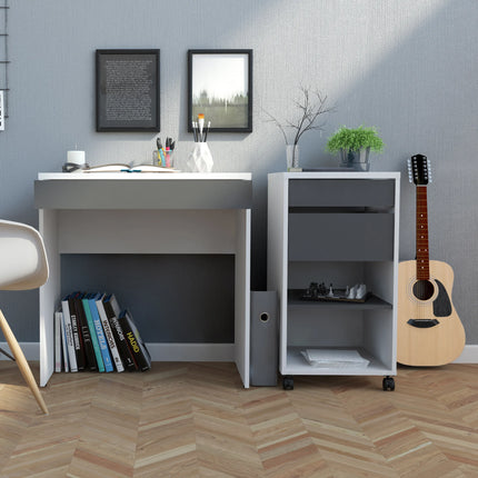 Function Plus - Mobile file cabinet 2 drawers + 1 shelf