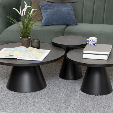 Soli - Low Round Ceramic Coffee Table