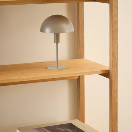 Ludza Rectangular Oak Bookcase With 6 Shelves – Stylish Storage