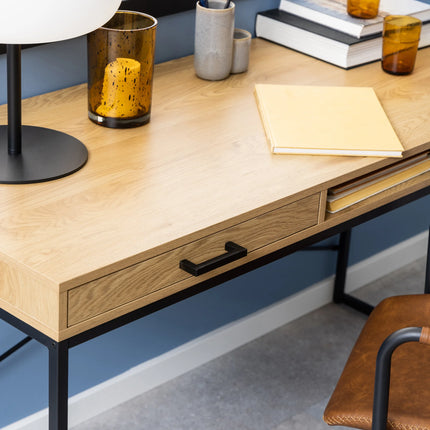 Seaford - Large Office Desk with 1 Drawer