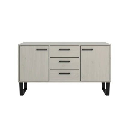 Texas - Sideboard - 2 Door 3 Drawer Grey Waxed Pine