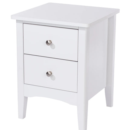 Como - Bedside Table - 2 Drawer Traditional