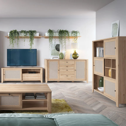 Cestino - 2 Door 4 Drawer Sideboard
