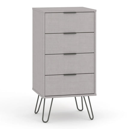 Augusta - Chest of Drawers - 4 Drawer Industrial & Hairpin Legs